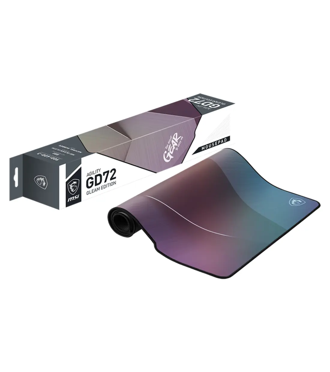 Agility-GD72-5.webp موس پد گیمینگ ام اس آی AGILITY GD72 GLEAM EDITION - تصویر 1