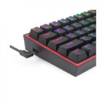 کیبورد مکانیکال گیمینگ ردراگون K617 FIZZ RGB Black - تصویر 3