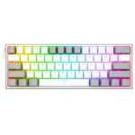 کیبورد مکانیکال گیمینگ ردراگون K617 FIZZ RGB WG