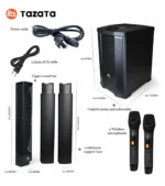 اسپیکر تازاتا PARTY FS-T900 - تصویر 3