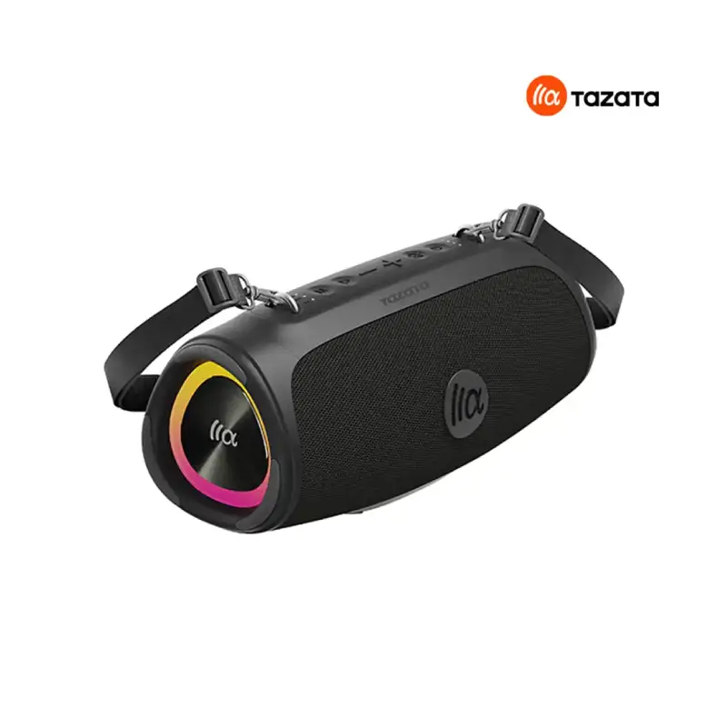 New-Project-40-1.webp اسپیکر قابل حمل تازاتا BOOMBLAST MINI Black - تصویر 1
