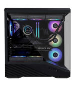 کیس گیمینگ لیان لی Vector V100R Black - تصویر 2