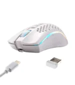 موس بی سیم گیمینگ ردراگون Storm Pro M808-KS White - تصویر 4