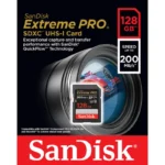کارت حافظه SD سن دیسک SanDisk 128GB SD Extreme PRO UHS-I 200MB/s - تصویر 2